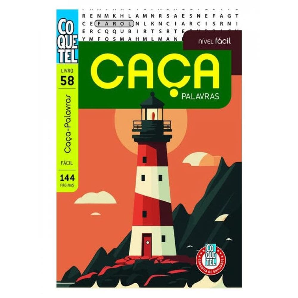 Livro Coquetel Caça-Palavras 58