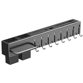 Rack Suspenso de Parede Porta Utensílios Cinza Top Chef