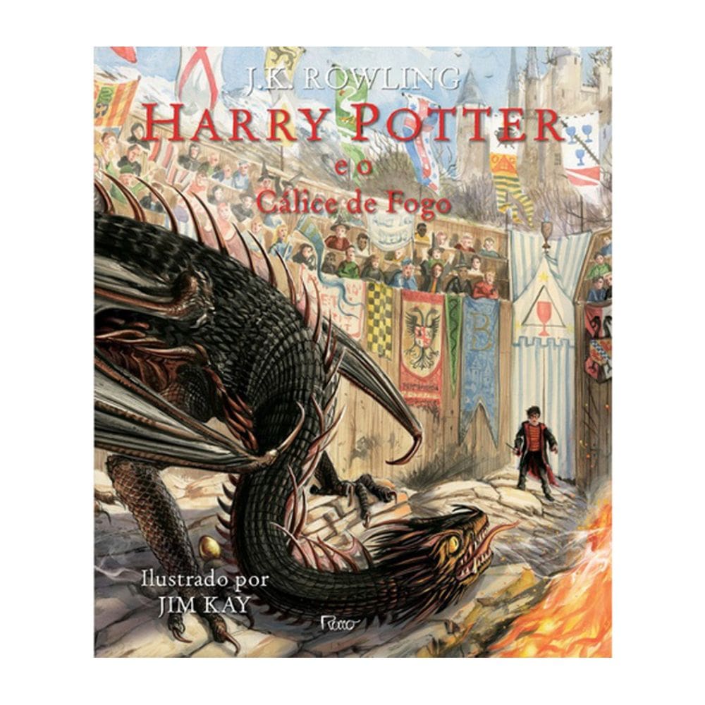 Harry Potter Vol 4 - E O Cálice De Fogo - Ilustrado