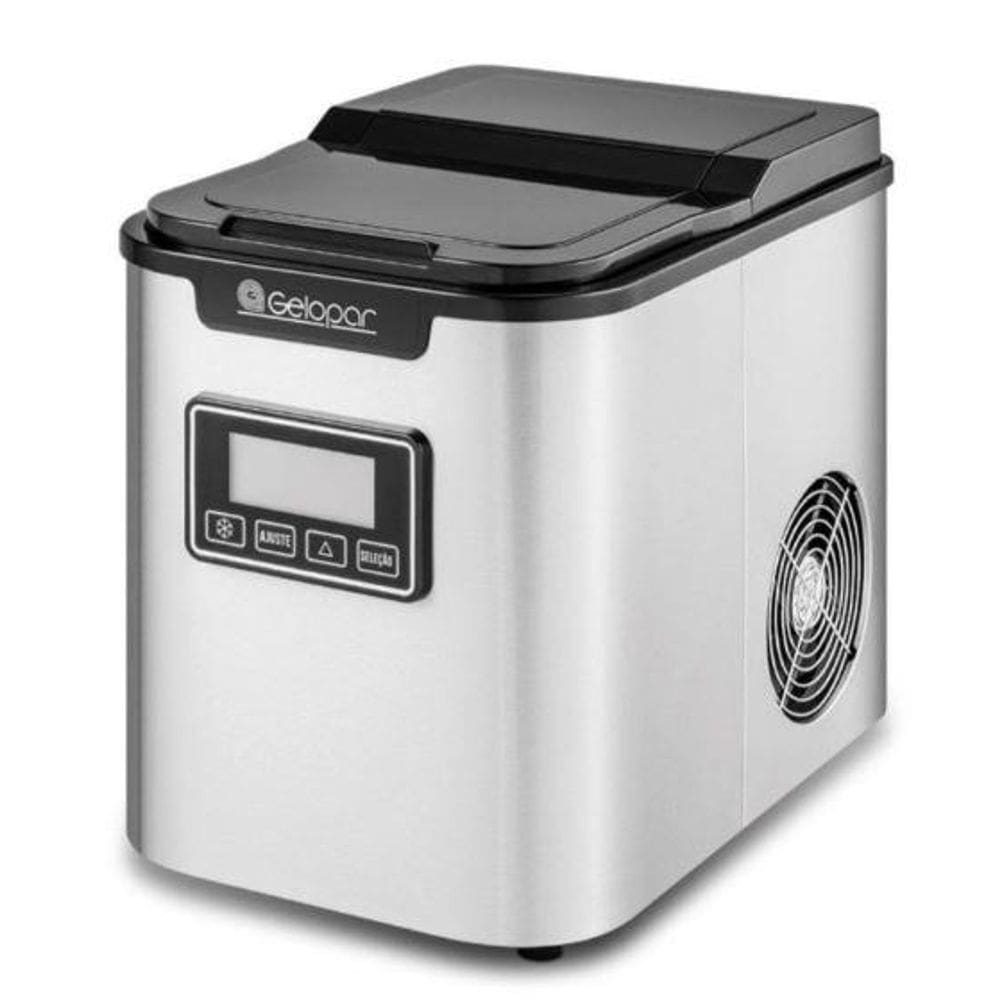 Máquina Fabricadora de Gelo Com Display GMGD-15 AI/PR/127V - Gelopar