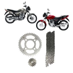 01 Kit Relação Completo 43x16 Honda CG 150 FAN 2009 A 2015 Nakata