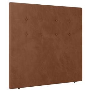 Cabeceira Cama Box Solteiro Luana 90cm Veludo Laranja