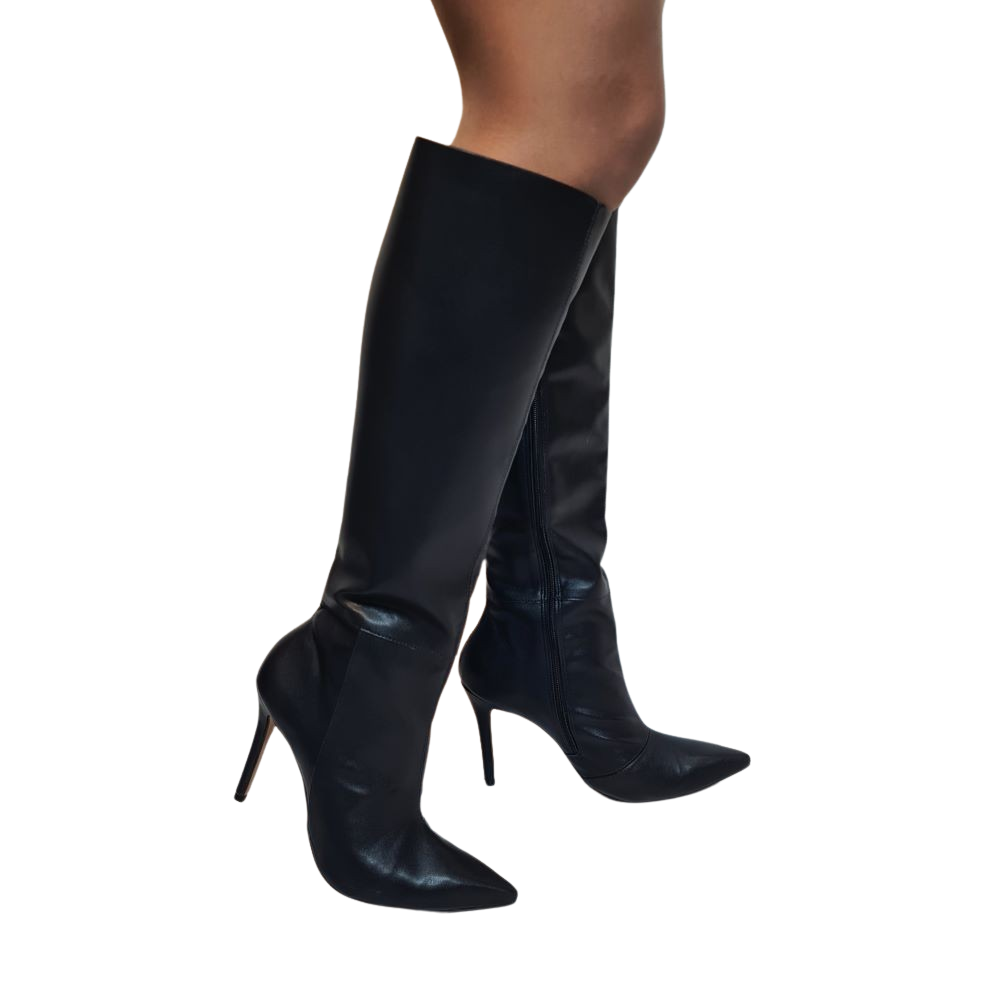 Bota Feminina Cano Longo Salto Fino Numeração Especial Diana