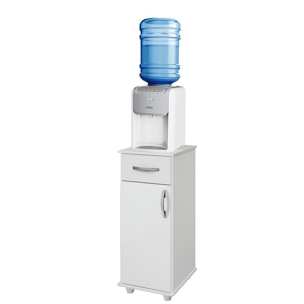Armário Multiuso De Cozinha 300 1 Porta 1 Gaveta Benetil Branco