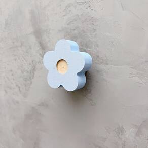 6 Ganchos de parede infantil decoração baby flor 6Flbb15