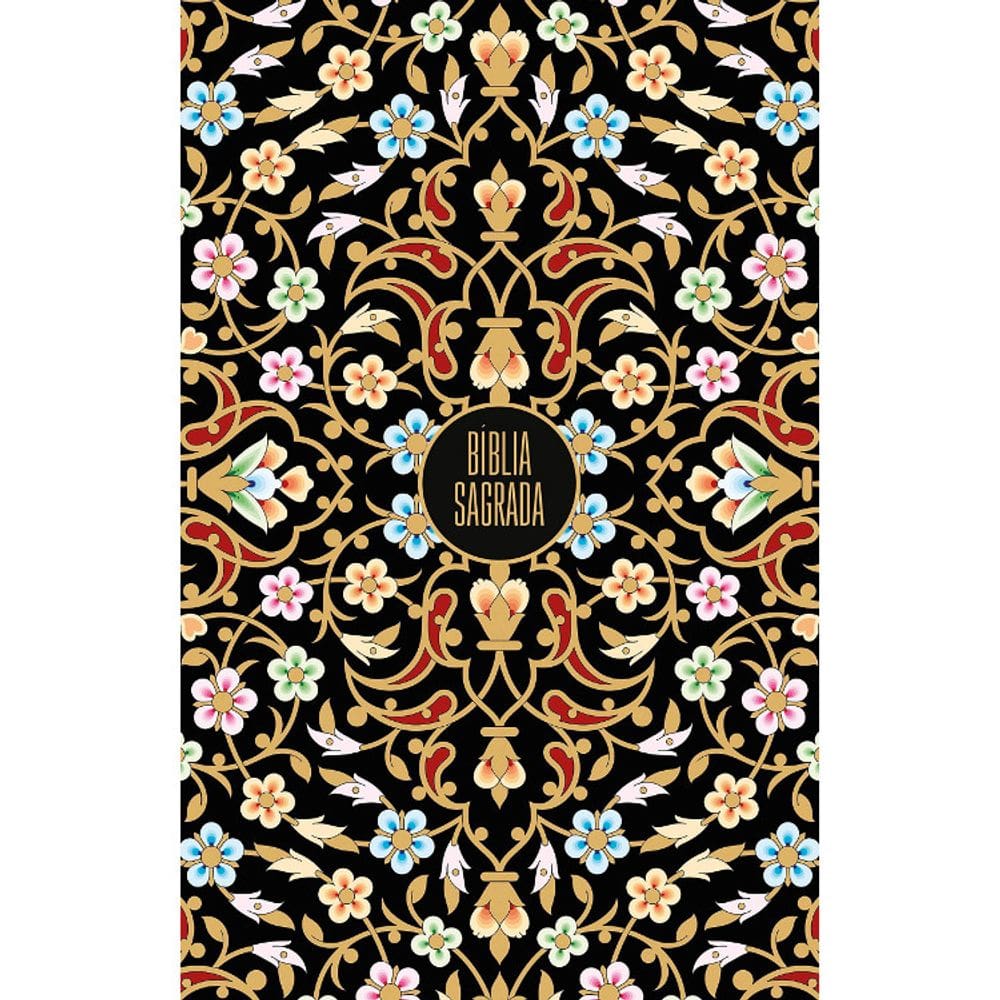 Bíblia Sagrada NVI, Capa Dura, Floral Vintage