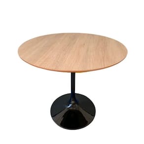 Mesa De Jantar Tulipa Saarinen Redonda 90 Cm Tampo Jade Cores Preto