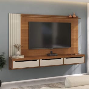 Painel Tv 75 Presence Cinamomo/off White