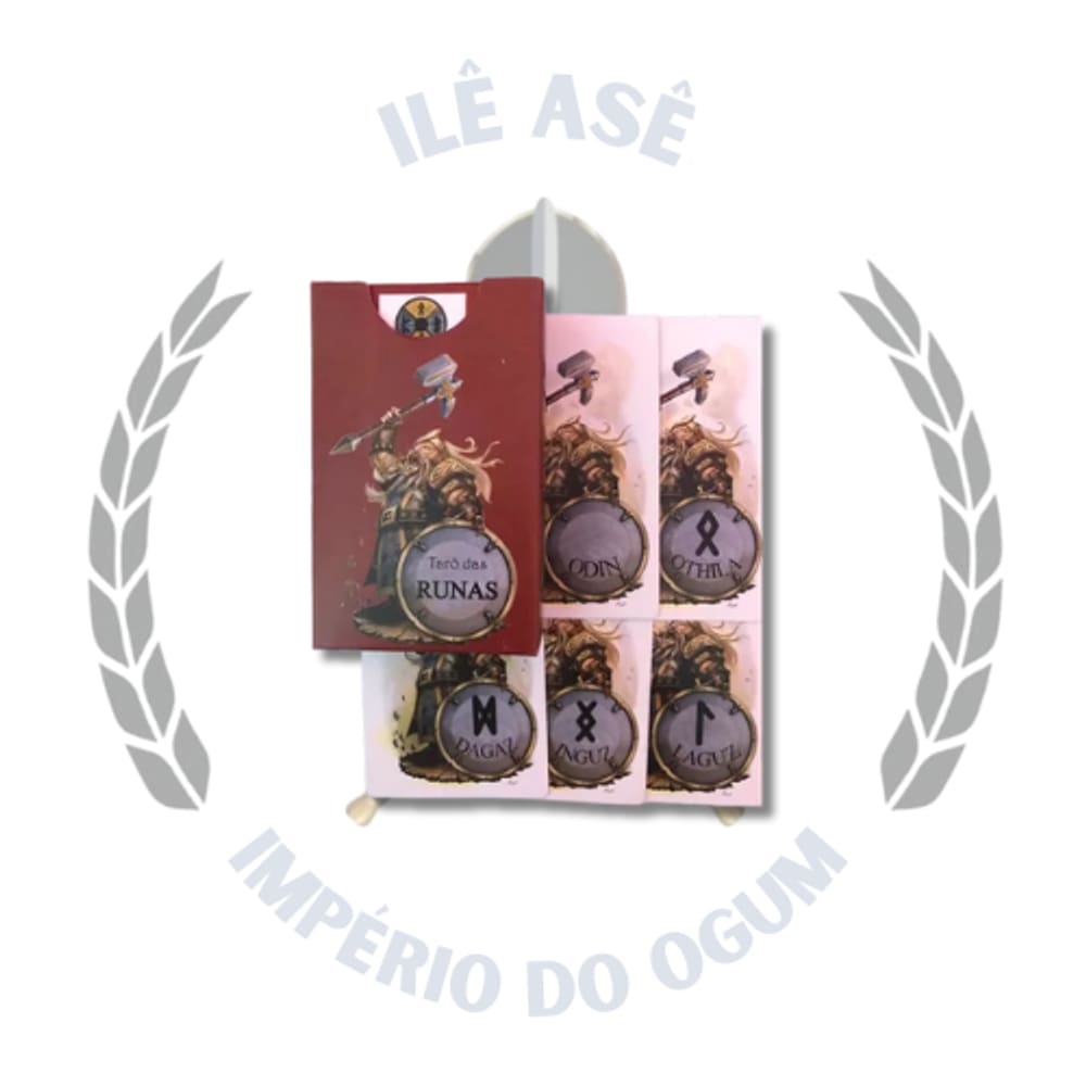 Baralho Tarô Das Runas 25 Cartas