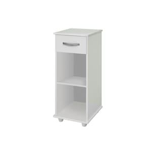 Armário Multiuso De Cozinha 300 1 Porta 1 Gaveta Benetil Branco