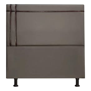 Cabeceira Royal 140cm Suede Fita Shop Das Cabeceiras Castor