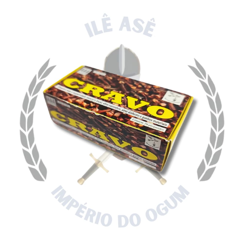 Defumador Tablete - Cx 20 Uni - Cravo