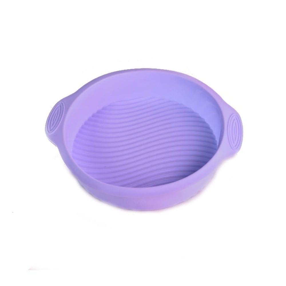 Forma De Silicone Redonda Lilás 23 x 5,5 Cm