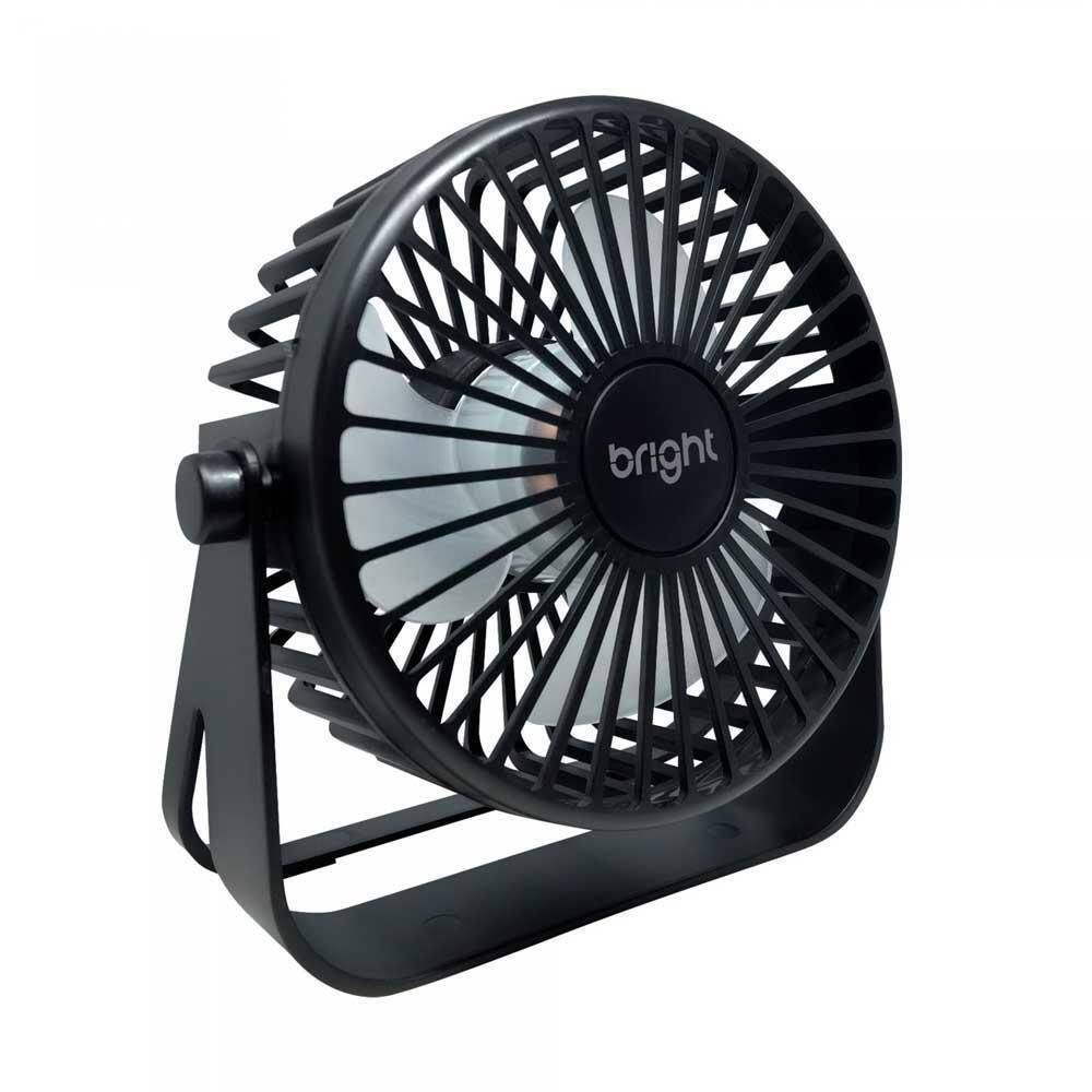 Mini Ventilador De Mesa Bright Usb 5W Cód.Vn001 Preto