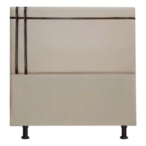 Cabeceira Royal 195cm Linho Fita Shop Das Cabeceiras Capuccino