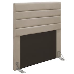 Cabeceira Solteiro 0,90m Friburgo Suede - Pallazio Cor Bege