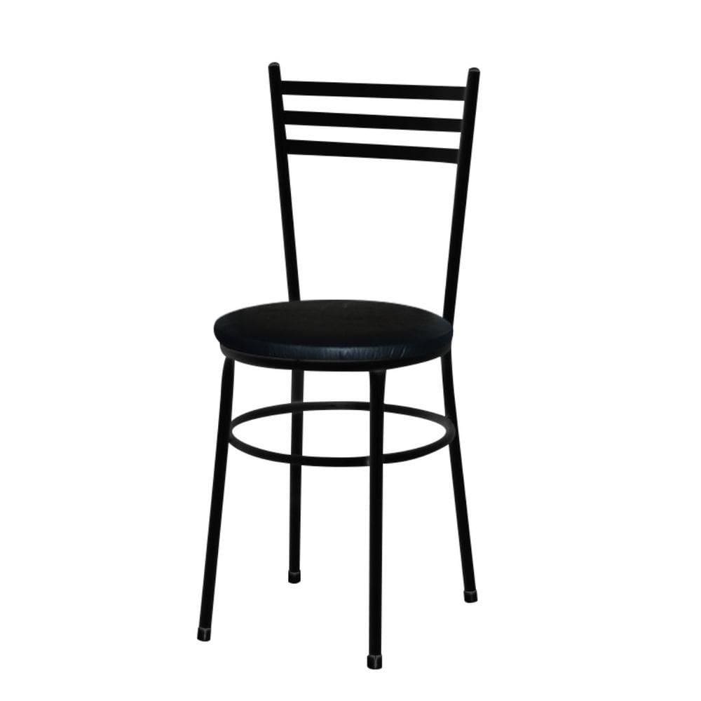 Cadeira Para Mesa Epoxi Preta Cor:preto