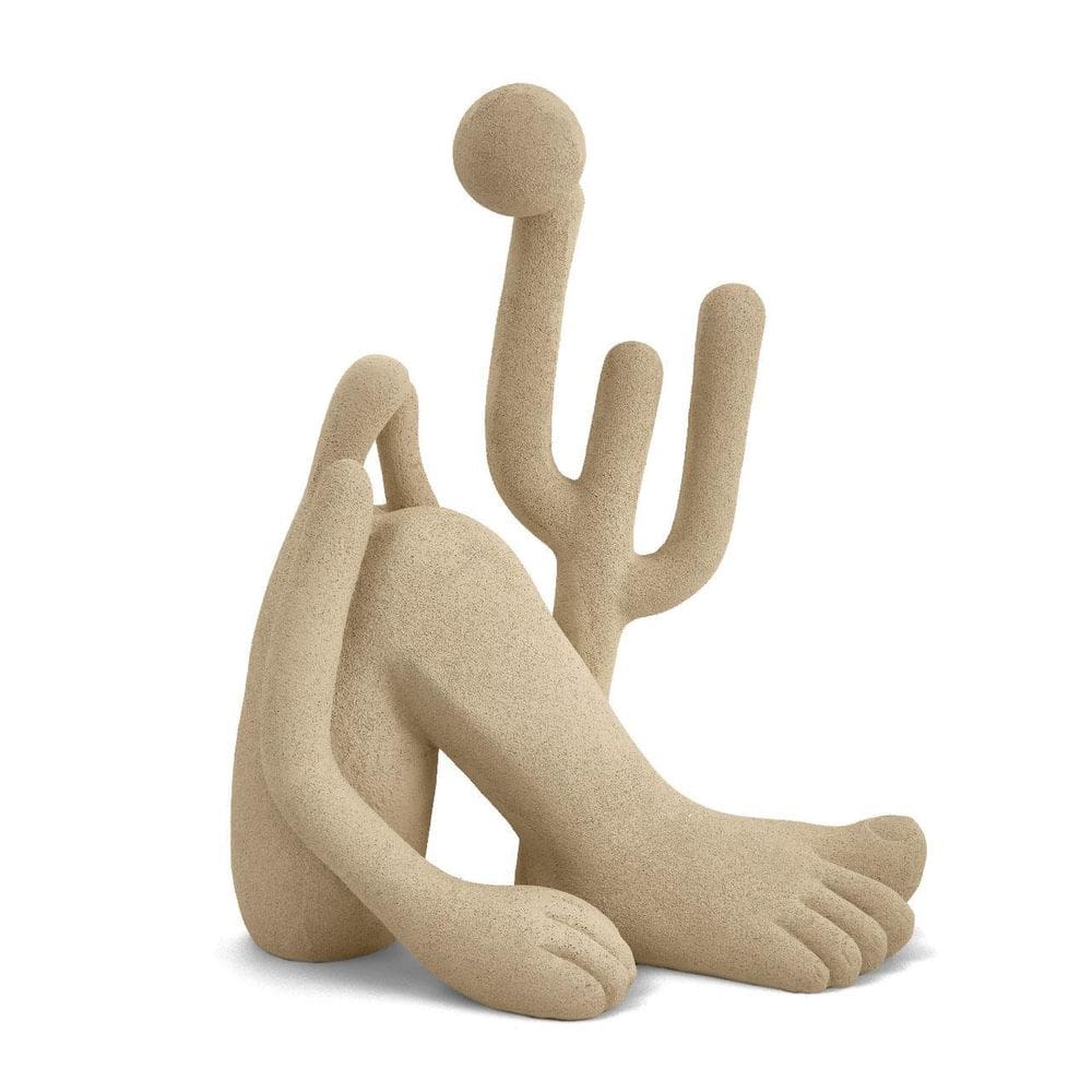 Escultura em Poliresina Abaporu Bege - 32cm
