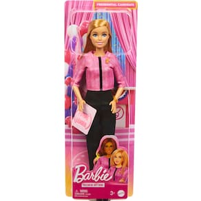 Boneca Barbie Profissões Loira Futura Líder HXN96 Mattel