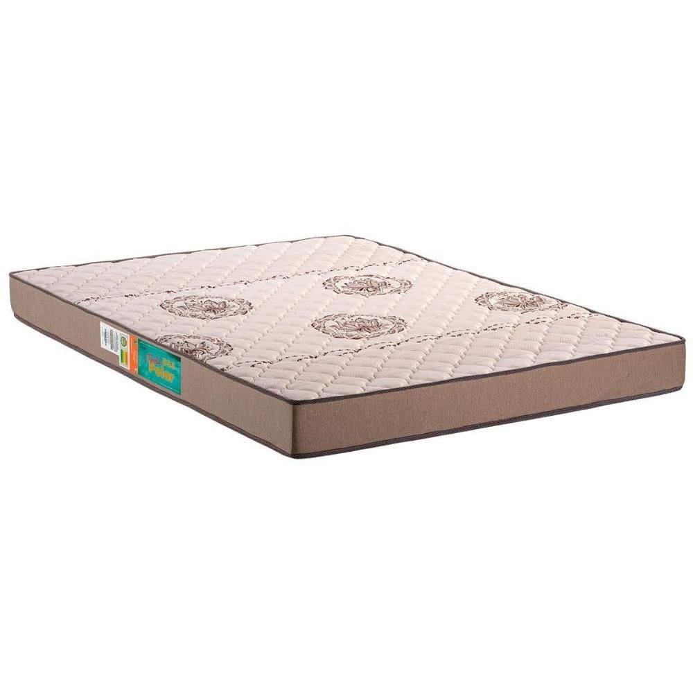 Colchão Casal Espuma D33  Pérola Brown (138x188x17) - Polar