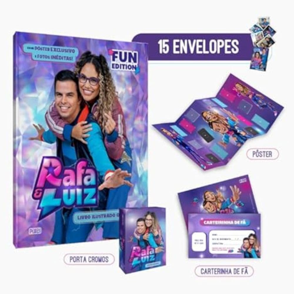 Álbum oficial Rafa &amp; Luiz - Edição FUN EDITION