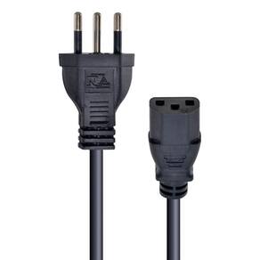 Cabo De Forca Tripolar Para Fonte 3X0,50 Mm 250V 10A - 50 Cm