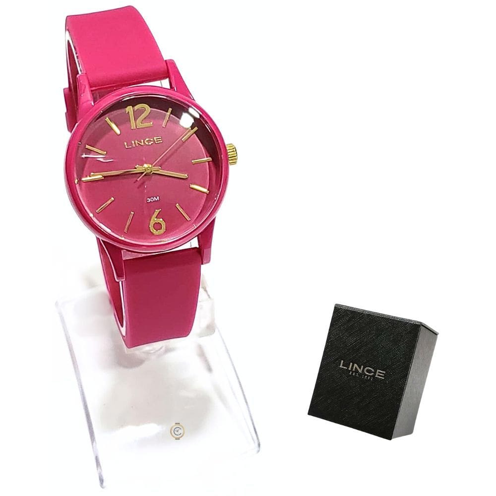 Relógio Lince Feminino Analógico Pink LRCJ164P33 V2VX