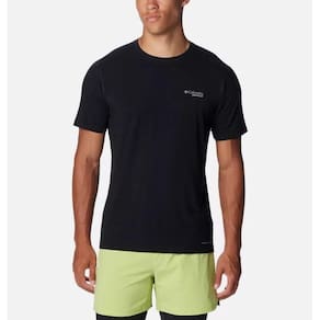 Camiseta Columbia Masculina Endless Trail Running Preta