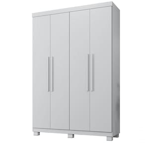 Roupeiro Milão 4 Portas 3 Gavetas Benetil Branco