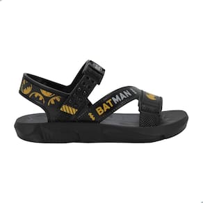 Sandália Infantil Grendene Kids Batmam Com Lançador Preto