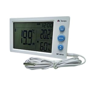 Termo-Higrometros Minipa Mt-241A Multiplo -10/50 Relogio
