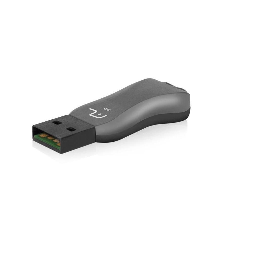 Pen Drive 8gb Titan Pd601 Preto-chumbo Multilaser