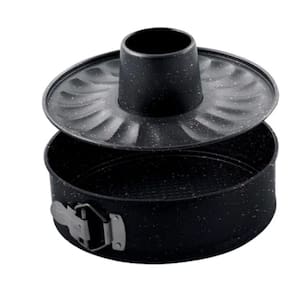 Forma Fundo Removível Mimo ASS23373 Redonda Aço Carbono Preto