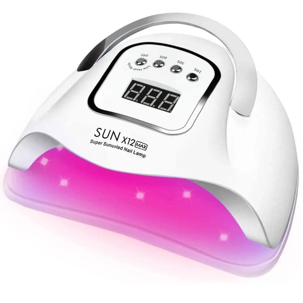 Lâmpada de unhas LED UV Professional 168W com 4 configurações de temporizador
