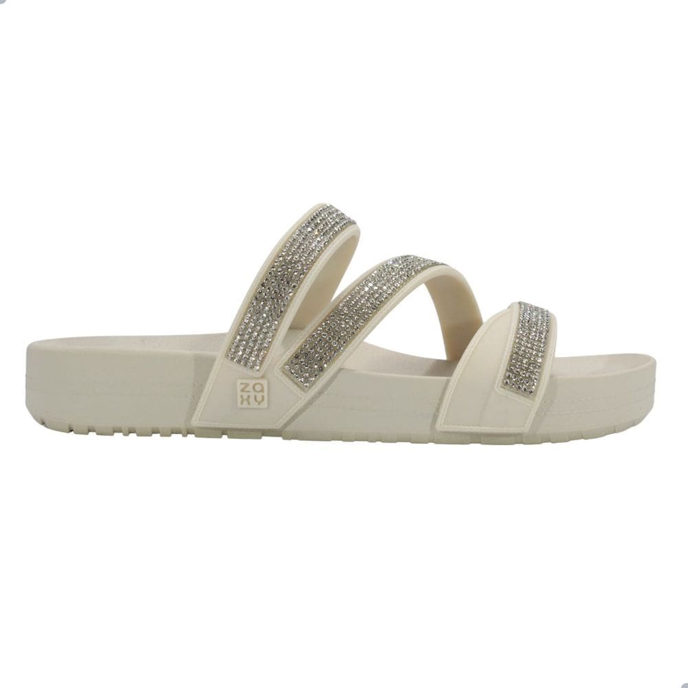 Tamanco Zaxy Glow Off White