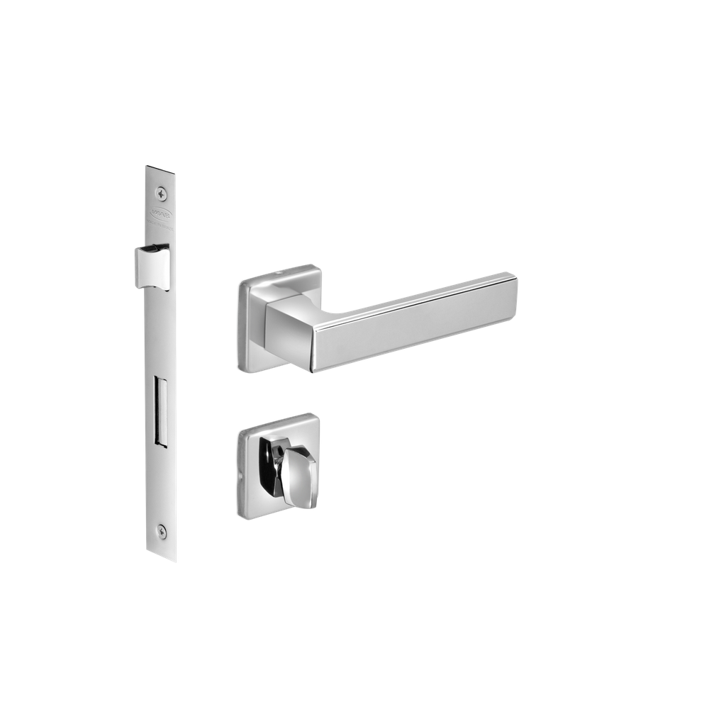 Fechadura Banheiro Tesca 2 Maq 55 Imab Cromado