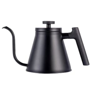 Chaleira Bico Fino Mimo AF23286 Inox Preto com Termômetro