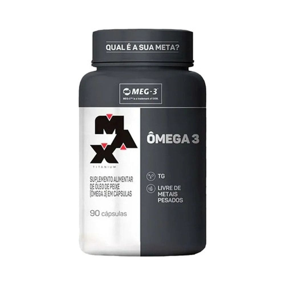 Ômega 3 (90 Caps) Max Titanium