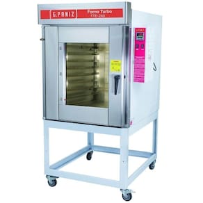 Forno Turbo Elétrico Trifásico 8 Assadeiras Fte240 G.paniz Forno Epóxi 220v