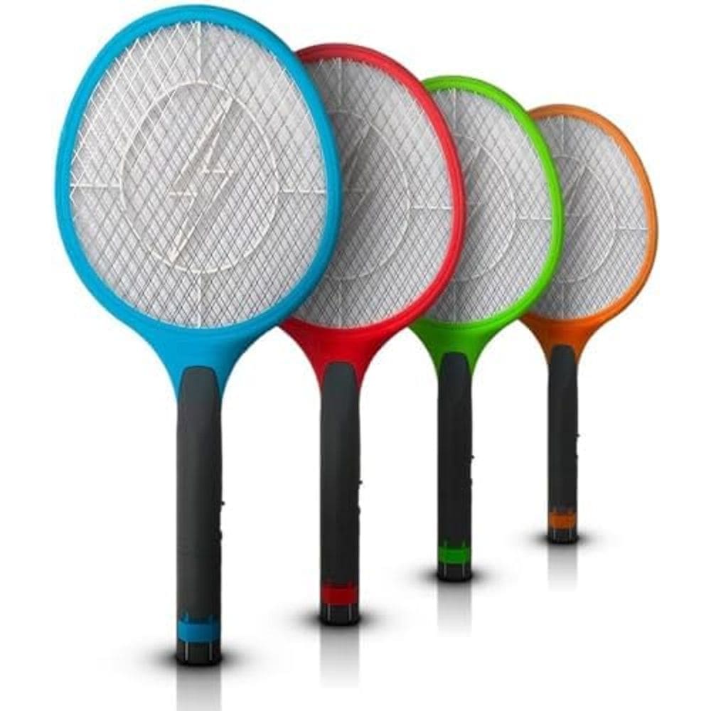 Raquete Mata Mosquito Para Mosquitos E Moscas Recarregável