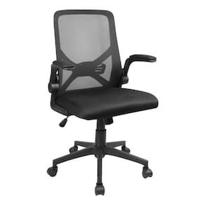 Cadeira De Escritório Giratória Black Tela Mesh Até 135kg