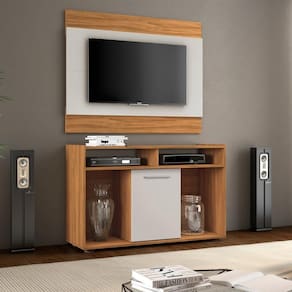 Conjunto Rack Com Painel Para Tv Até 43 Polegadas Nápoles Notável