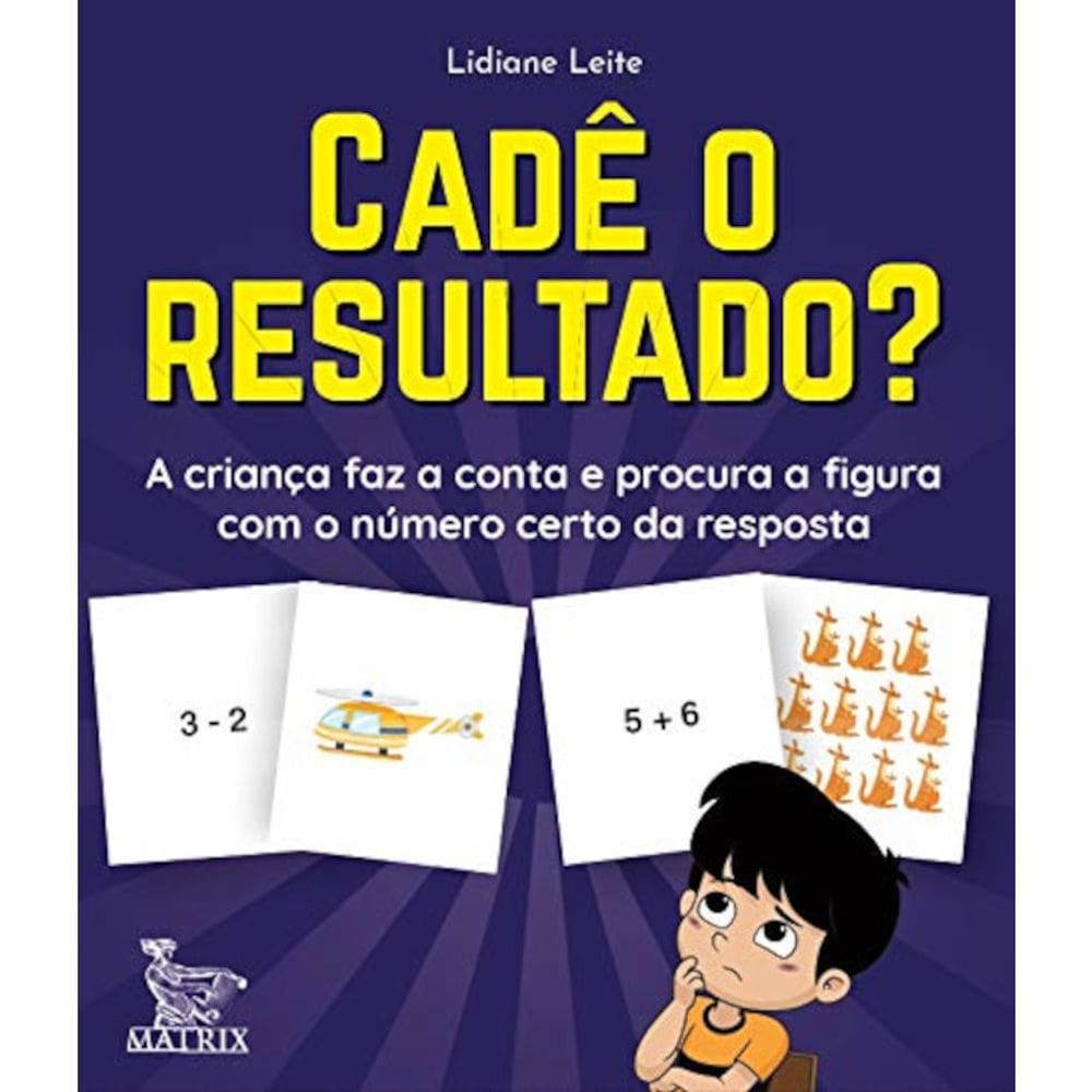 Livro Caixinha - Cadê O Resultado ?