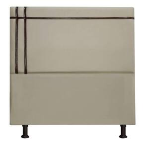 Cabeceira Royal 160cm Suede Fita Shop Das Cabeceiras Bege