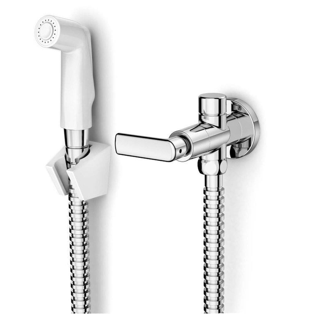 Kit com 3 Ducha Higiênica com Derivação Smart - N Cromado