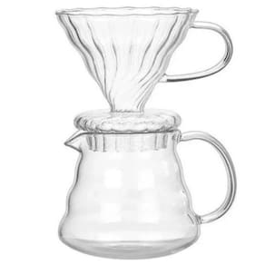 Jogo Passador de Café e Jarra Mimo VD22423 Borossilicato Transparente