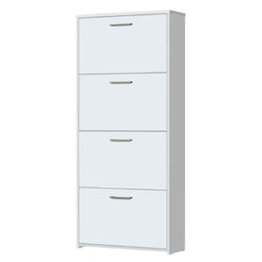 Sapateira 4 Portas Carol Branca J&a Branco