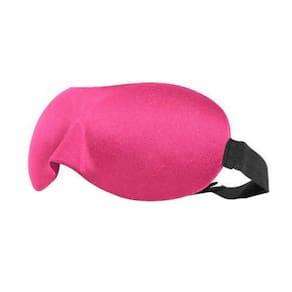 Máscara de dormir 3D Pink Travel Rest Eye Cover Máscara