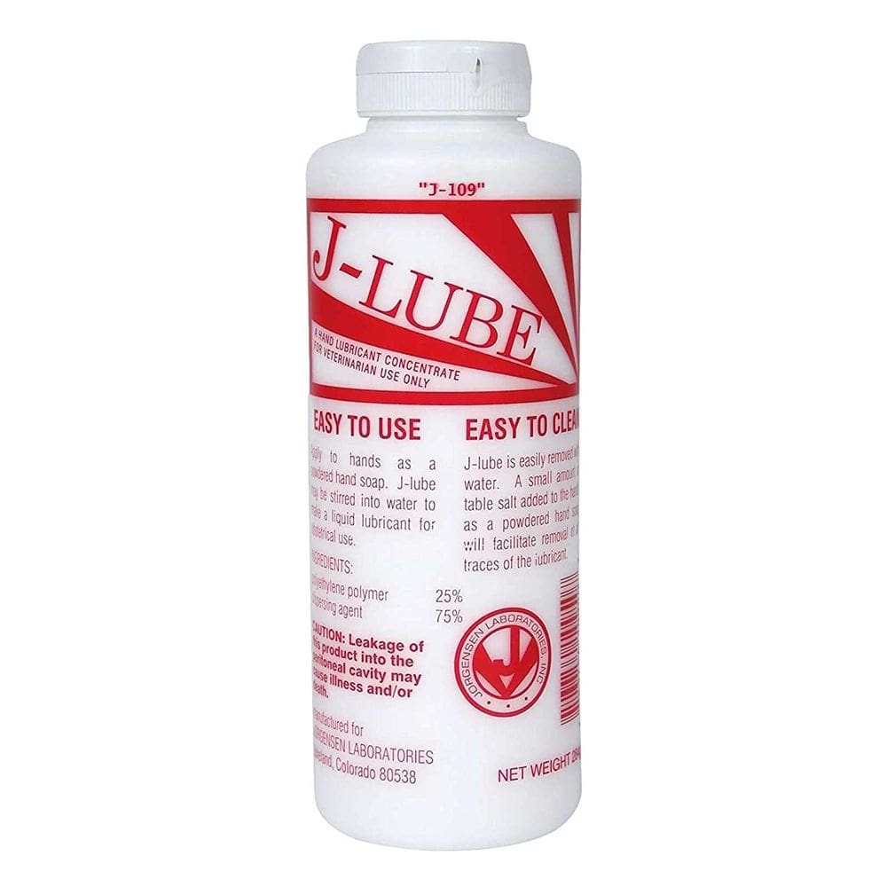 Pó lubrificante J-Lube Obstetrics 283gr para animais domésticos