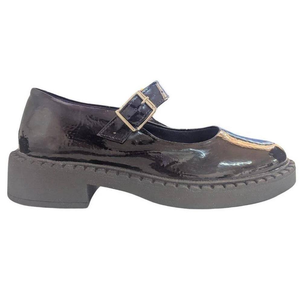 Sapato Boneca Sua Cia Salto Bloco Verniz 8308.15365